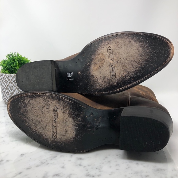 Cody James Men's Round Toe Classic Western Boots - Picture 6 of 8